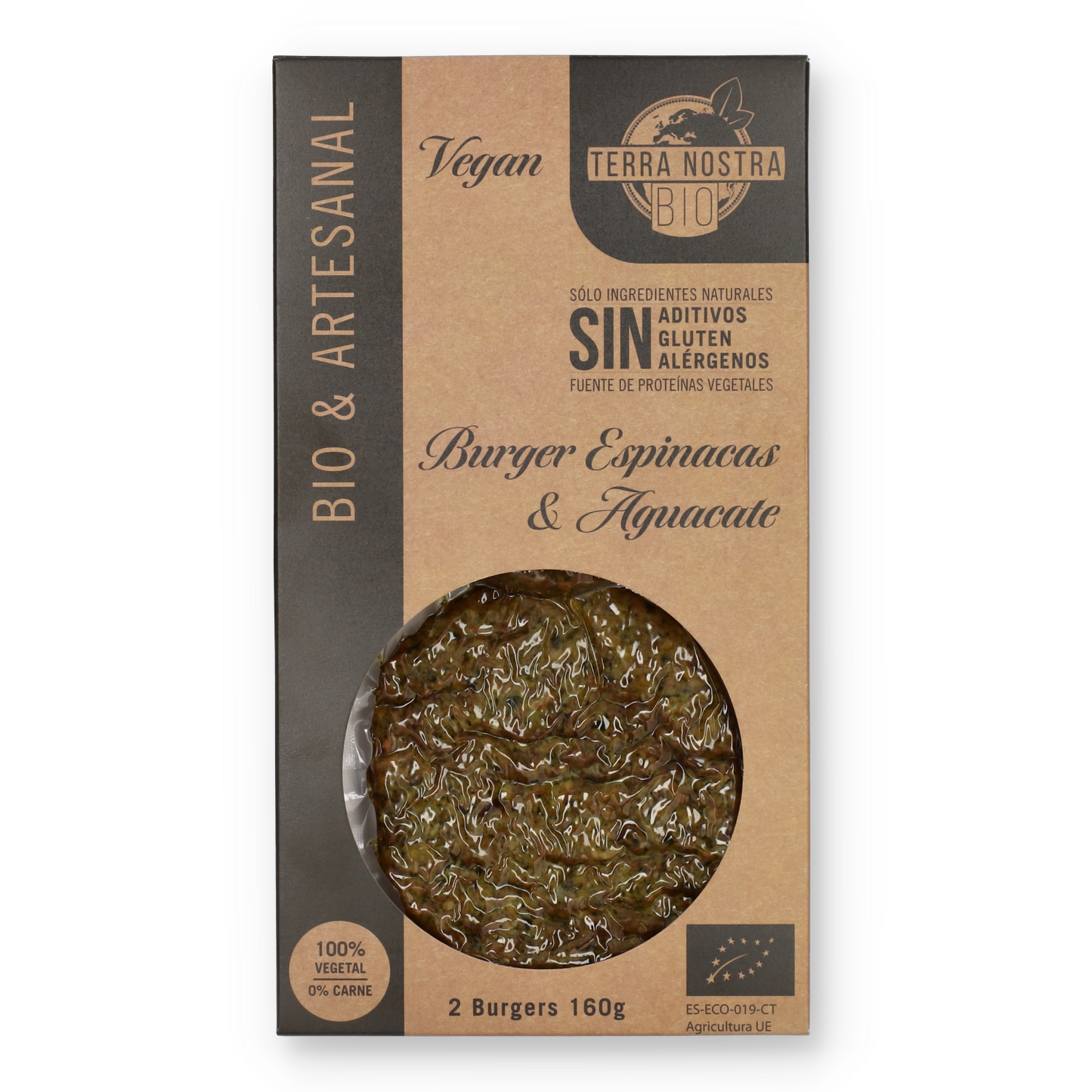 DUO-BIO HAMBURGUESA DE ESPINACAS 2X80G