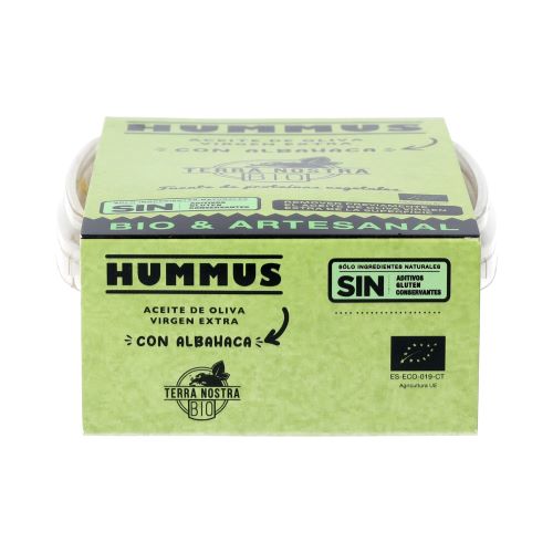 HUMMUS BIO ALBAHACA 200 G