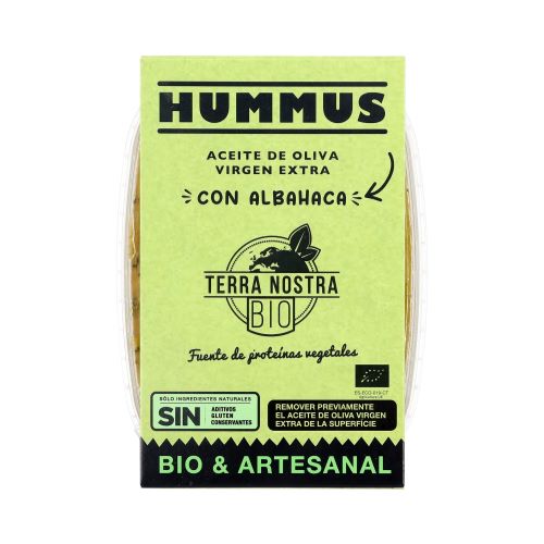 HUMMUS BIO ALBAHACA 200 G
