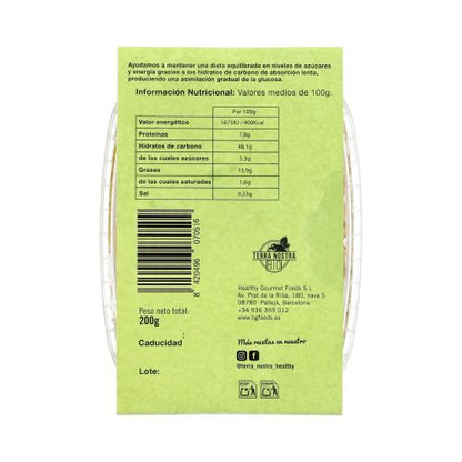 HUMMUS BIO ALBAHACA 200 G
